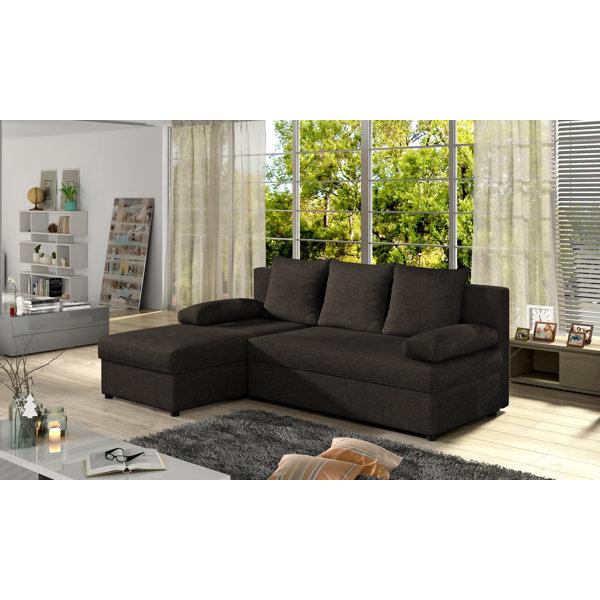 Ivy Bronx Adryan Reversible Corner Sofa Bed Wayfair.co.uk